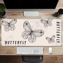 1 miếng lót chuột hình bướm trắng ngoại cỡ, miếng lót chuột chơi game lớn, nhiều kích cỡ, bàn phím, thảm cao su chống trượt, miếng lót chuột văn phòng, phụ kiện bàn làm việc, miếng lót bàn phím cho trường học, quà tặng văn phòng - nhiều màu - Xem 11