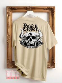 BlackClover Hage's Demon Anime Shirt Ref-0039 - Khaki - View 2