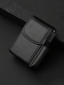 20 件/包荔枝纹理图案烟盒带打火机支架，创意时尚吸烟配件腰包收纳盒，适合男士、发饰、吸烟配件、烟袋、香烟收纳、香烟盒