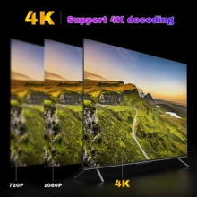 Caja de TV H96 Max V12 con control remoto, Android 12, 4G 32GB Dual Wifi, reproductor de medios 4K HD, TVBOX, procesador RK3318, enchufe de la UE - Negro - Ver 6