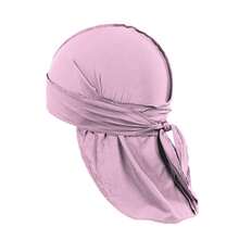 Jordefano 18 Pack Mens Durags Stylish Waves Doo Rag Tail And Headscarf - 粉色 - 查看 2