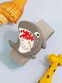 1 件带环形表带卡通电子指针手表 - 1 pcs 灰鯊 - 查看 3