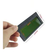 Mặt nạ hàn tự động làm tối màu thật bằng năng lượng mặt trời Mũ bảo hiểm hàn Kính bảo hộ mắt/Kính thợ hàn Mũ bảo vệ hồ quang cho máy hàn - Màu vàng - Xem 6