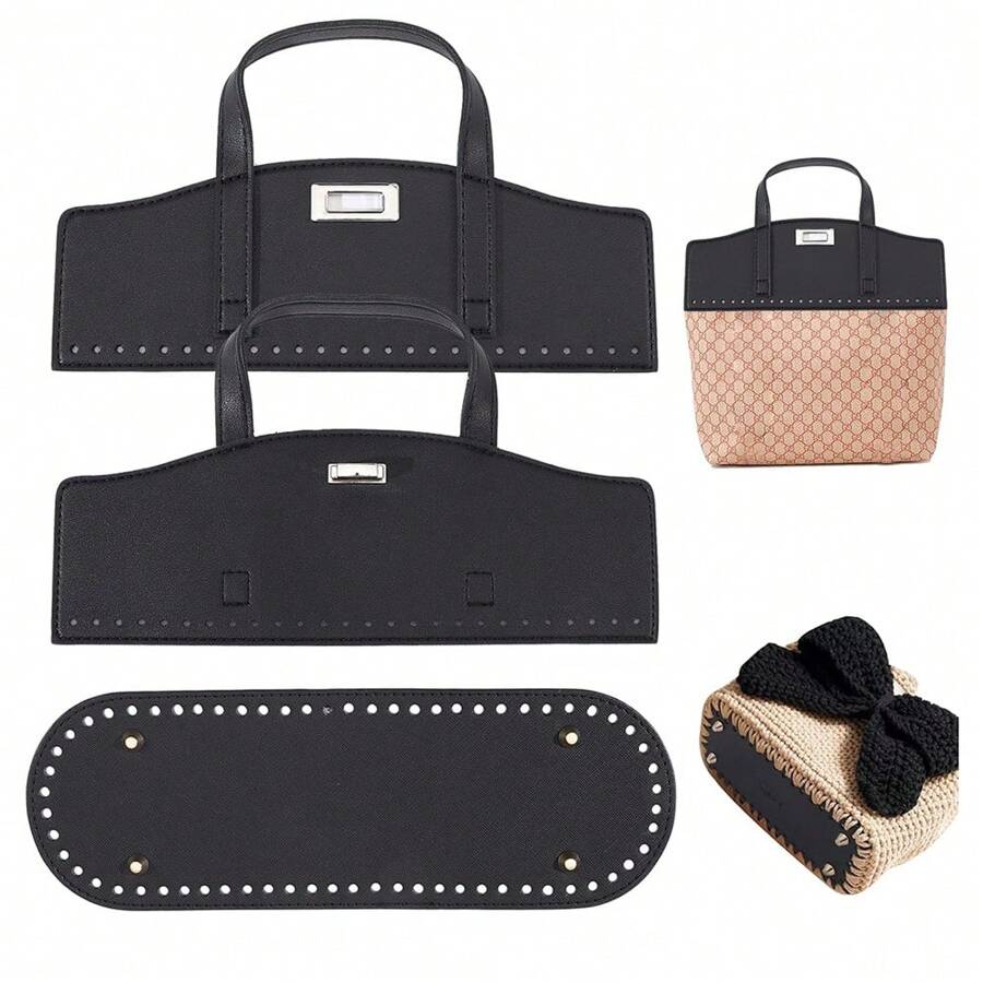 1/2/3pcs Leather Bag Making Kits, Bottom & Strap Grommet Rivets Sewing Set For DIY Wallet, Crossbody Bag Making And Repair