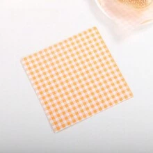 Gói 100/50 tờ giấy sáp gingham đựng thực phẩm – Giấy lót giỏ đựng thực phẩm chống dầu mỡ cho bánh sandwich, bánh mì kẹp thịt, bánh ngọt – Không tích điện, đồ nướng bằng giấy - Nhiều thông số kỹ thuật - Xem 11