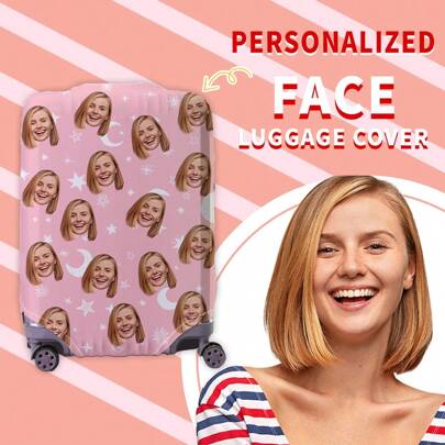 Custom Suitcase Cover 18-32 Inch Flexible Suitcase Cover For 18- To 32-Inch Suitcases Personal Custom Suitcase Cover Custom Name Pattern Scratch-Proof Protector Suitcase Protector Suitcase Cover Protective Cover Dustproof Cover Trolley Suitcase Dustproof Cover Travel Accessories Shop Back To School