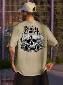 BlackClover Hage's Demon Anime Shirt Ref-0039 - Khaki - View 4