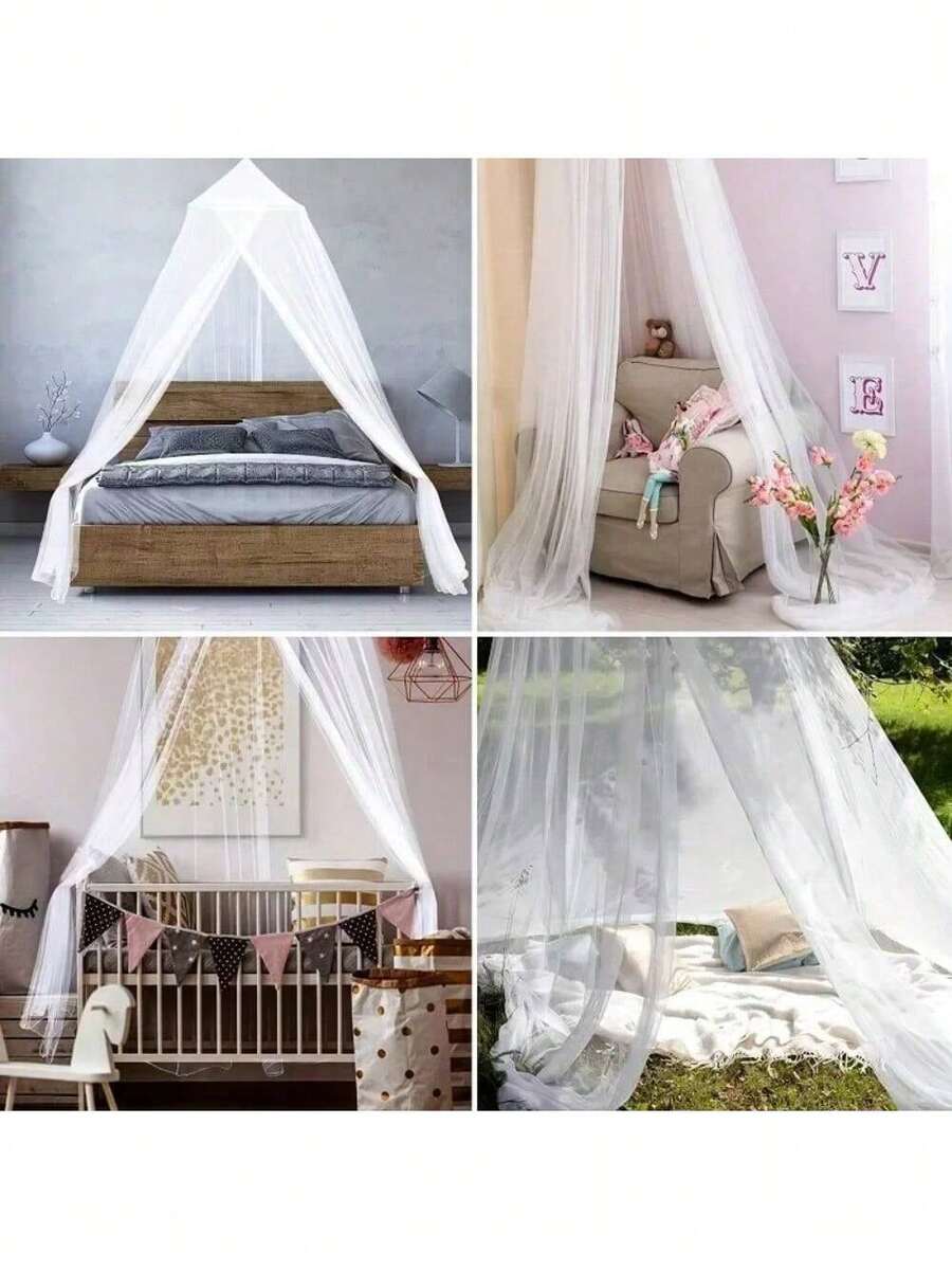 Bed Canopy, Mosquito Net For Room Decor, Princess Style Canopy With