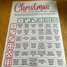 1 pièce Échange de cadeaux de Noël, jeu de la mort créatif pour les fêtes de groupe de Noël, emballage cadeau avec lamination - Multicolore - Voir 4