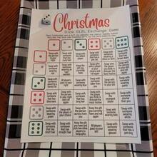 1 pièce Échange de cadeaux de Noël, jeu de la mort créatif pour les fêtes de groupe de Noël, emballage cadeau avec lamination - Multicolore - Voir 5