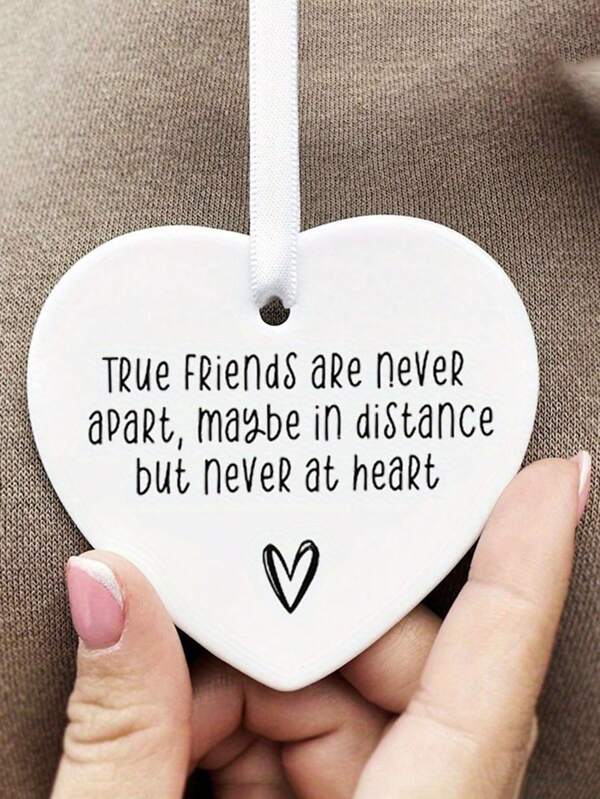 1 szt. Prezent dla przyjaciela na odległość, Prezent dla przyjaciela na odległość, Pamiątka przyjaźni, Specjalny prezent dla przyjaciela, Tęsknię za tobą, Prezent do wysłania przyjacielowi, Wystrój domu, Wystrój pokoju, Wystrój ściany