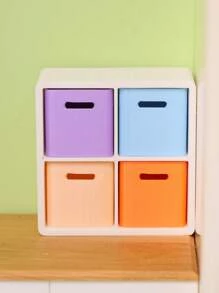 1 set de mobilă în miniatură pentru casă de păpuși: cutie de depozitare multifuncțională în miniatură la scară 1/12, suport pentru bricolaj, decor de birou pentru dormitor și scenă din camera de studiu