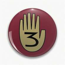 44 毫米 1.7 英寸别针胸针 DIY 纽扣卡入式工艺品