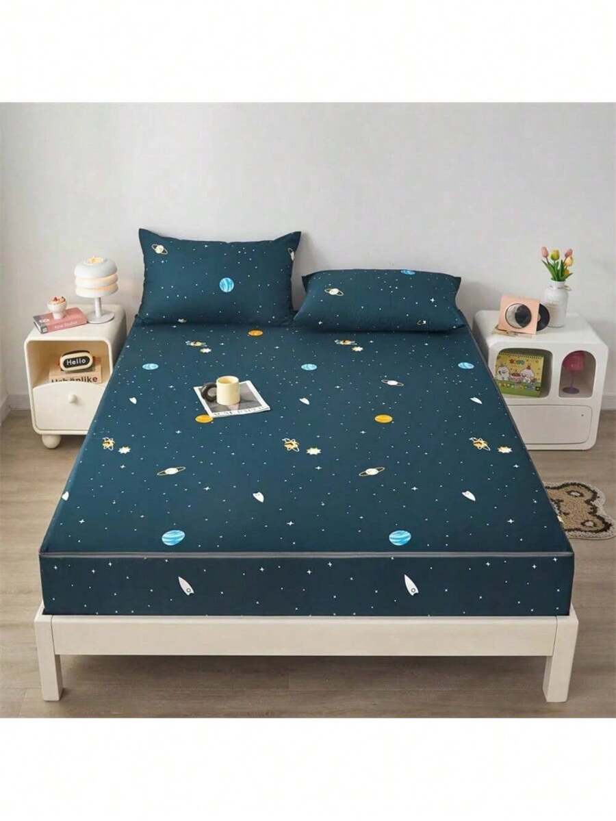 Waterproof Mattress Cover With Zipper Queen Twin Bed Fitted Sheet 6