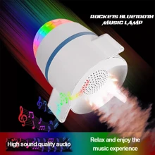 Rockets Projector Galaxy Starry Sky Night Light Night Space LED Lamp With Music - White - View 3