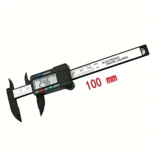 150mm 100mm Electronic Digital Caliper Carbon Fiber Dial Vernier Caliper Micrometer Measuring Tool Digital Ruler