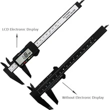 150mm 100mm Electronic Digital Caliper Carbon Fiber Dial Vernier Caliper Micrometer Measuring Tool Digital Ruler