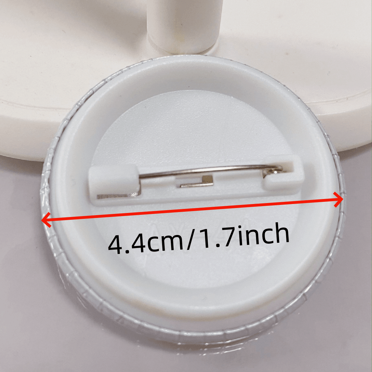 44mm 1.7inch Pins Broach DIY Buttons SnapIn Craft SHEIN EUR