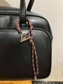 Colorful Braided Rope Creative Bag Charm Couple Bracelet Anklet Bag Accessories Multipurpose DIY Nylon Cord Fashion Car Keychain For Young Men Women College Students Christmas Gifts Gift Thanksgiving