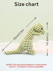 Đồ Chơi Hình Khủng Long Sang Trọng Chống Cắn Chỉ Dành Cho Chó Mèo - Nhiều màu - Xem 4