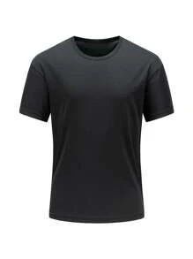 Camiseta estilo novio personalizada para hombre, de moda, casual, suelta. Diseña tu propio estampado agregando tu propia foto (selfie/foto familiar/foto de mascota/foto de amigo). Estilizada, tipo hipster, de moda, sencilla, cómoda, disfraz fácil, moda modesta, minimalista chic, para invierno/otoño, para vacaciones/fiestas, personalizada, única, disfraces para chicos, armario cápsula, estilo básico/callejero para hombres, regalos ideales para él, novio, familia, amigos, para cumpleaños, para vacaciones/fiestas, para escuela/competencia, para deportes/escalada