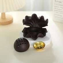 Máy khuếch tán hương thơm vỏ sò hiện đại sáng tạo hợp thời trang. Thích hợp cho hương thơm trong nhà, trang trí, đồ trang trí để bàn. Lý tưởng để làm quà tặng, vật phẩm ngày lễ - Màu nâu Sô-cô-la - Xem 4