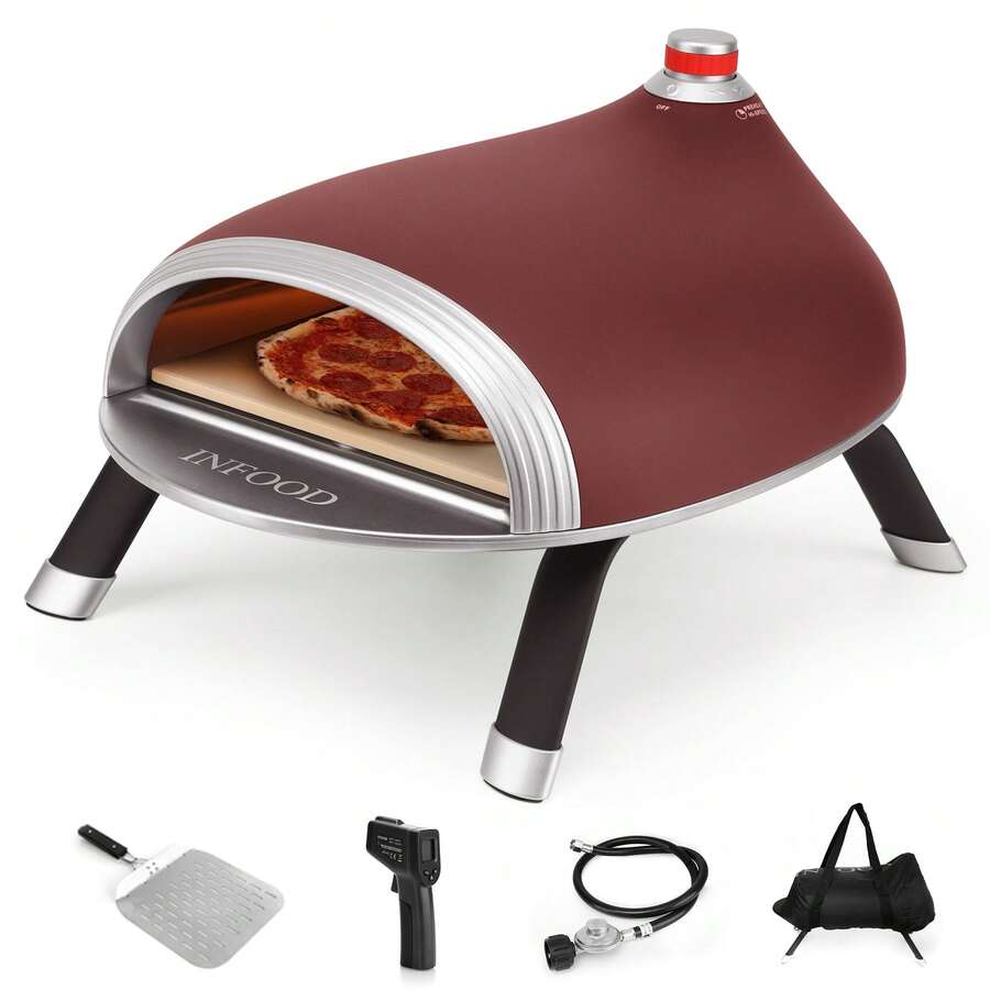Outdoor Pizza Oven, Gas Pizza Oven, Portable Pizza Oven With Removable
