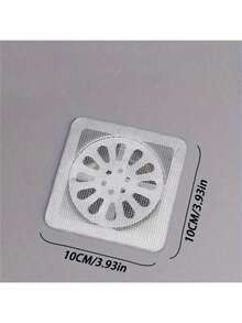 30/50/100 piezas Colador de acero inoxidable para fregadero de cocina, filtro anti-obstrucciones para desechos, lavado de vegetales y drenaje de piso