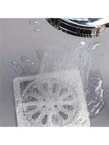 30/50/100 piezas Colador de acero inoxidable para fregadero de cocina, filtro anti-obstrucciones para desechos, lavado de vegetales y drenaje de piso