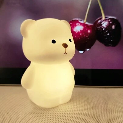 1 cái/2 cái Đèn LED hình chú gấu giả dễ thương, Đèn trang trí tiệc cho Halloween, Giáng sinh, Thích hợp cho trong nhà, phòng khách, phòng ngủ, Món quà nhỏ lý tưởng cho bạn bè, gia đình, học sinh, ngày lễ, sinh nhật