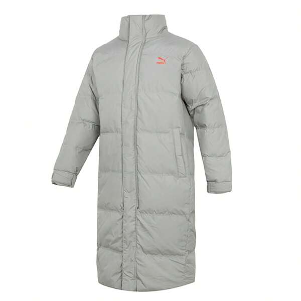 Puma 2pcs/Set Boyfriend Style Men Outdoor Warm Long Hooded Casual Jacket & Vest, Detachable Down Jacket + Down Vest, Suggested Size Down 598317-84