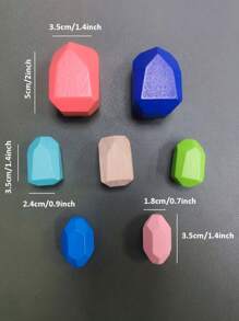 20pcs Natural Wooden Stacking Rocks Balancing Stones - Educational Montessori Preschool Learning Toys For Toddler Development, Puzzle Sorting Toys, Birthday And Christmas Stocking Fillers For Kids