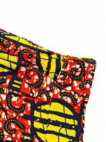 African Ankara Prints Maxi Skirt Party Wear - Multicolor - View 5