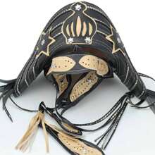 Gonzaga Leather Hat Luiz Gonzaga Northeastern Bandit Maria Bonita Lampião Backlands Northeast - màu đen - Xem 1