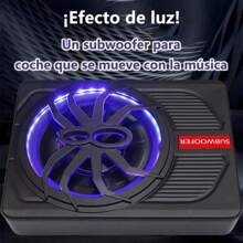 Subwoofer Amplificado 10 Pulgadas Bocinas Para Carros - Multicolor - Ver 4