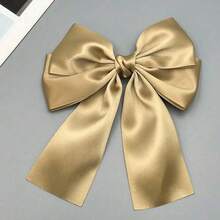 Kẹp tóc nơ ruy băng hai lớp, Kẹp tóc nơ, Kẹp tóc nơ lớn Boho, Kẹp tóc nơ vịt satin, Kẹp tóc nơ satin dài thanh lịch, Kẹp tóc nơ ruy băng satin cao cấp, Phụ kiện tóc đa năng, Kẹp tóc, Thích hợp cho phụ nữ và trẻ em gái sử dụng hàng ngày, tiệc tùng, ngày lễ, trang trí ngoài trời, quà tặng lý tưởng, tạo kiểu và phụ kiện hoàn hảo, Thích hợp cho Giáng sinh, năm mới - Nhiều màu - Xem 13