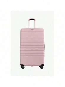 BEIS - Maleta rodante de gran tamaño para facturar, maleta de viaje, maletín duradero para viajes - Rosa atlas - Ver 1