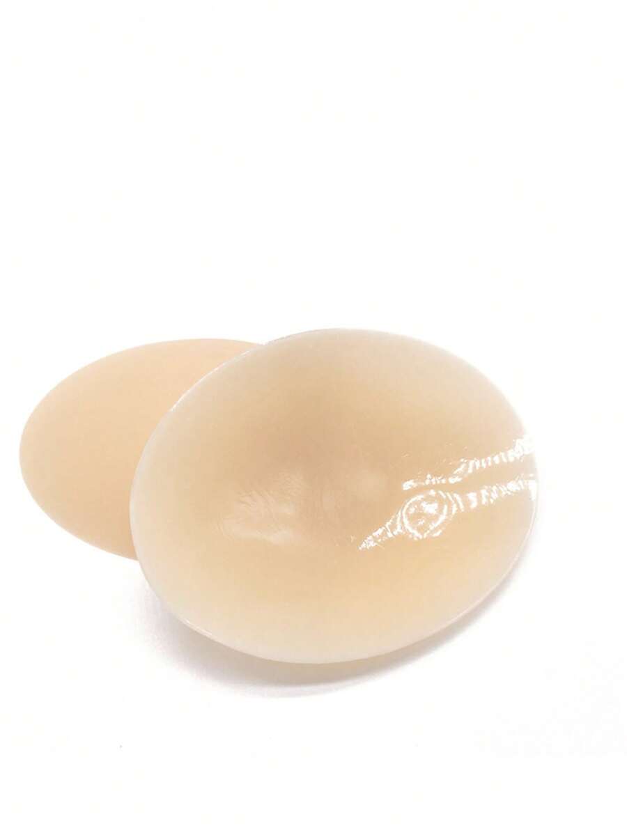 2pcs Oval Breast Petals, UltraThin Invisible Silicone Nipple Covers