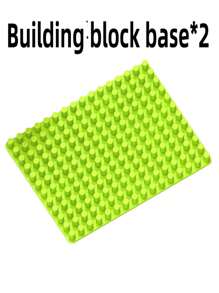 积木玩具套装拼装颗粒积木，适合3岁以上儿童，适合所有年龄段的男孩和女孩，礼品套装房间装饰冬季礼物彩色积木，女孩房间，图案积木，2岁儿童玩具，冬季男孩套装，冬季户外玩具 - 彩色 - 查看 11