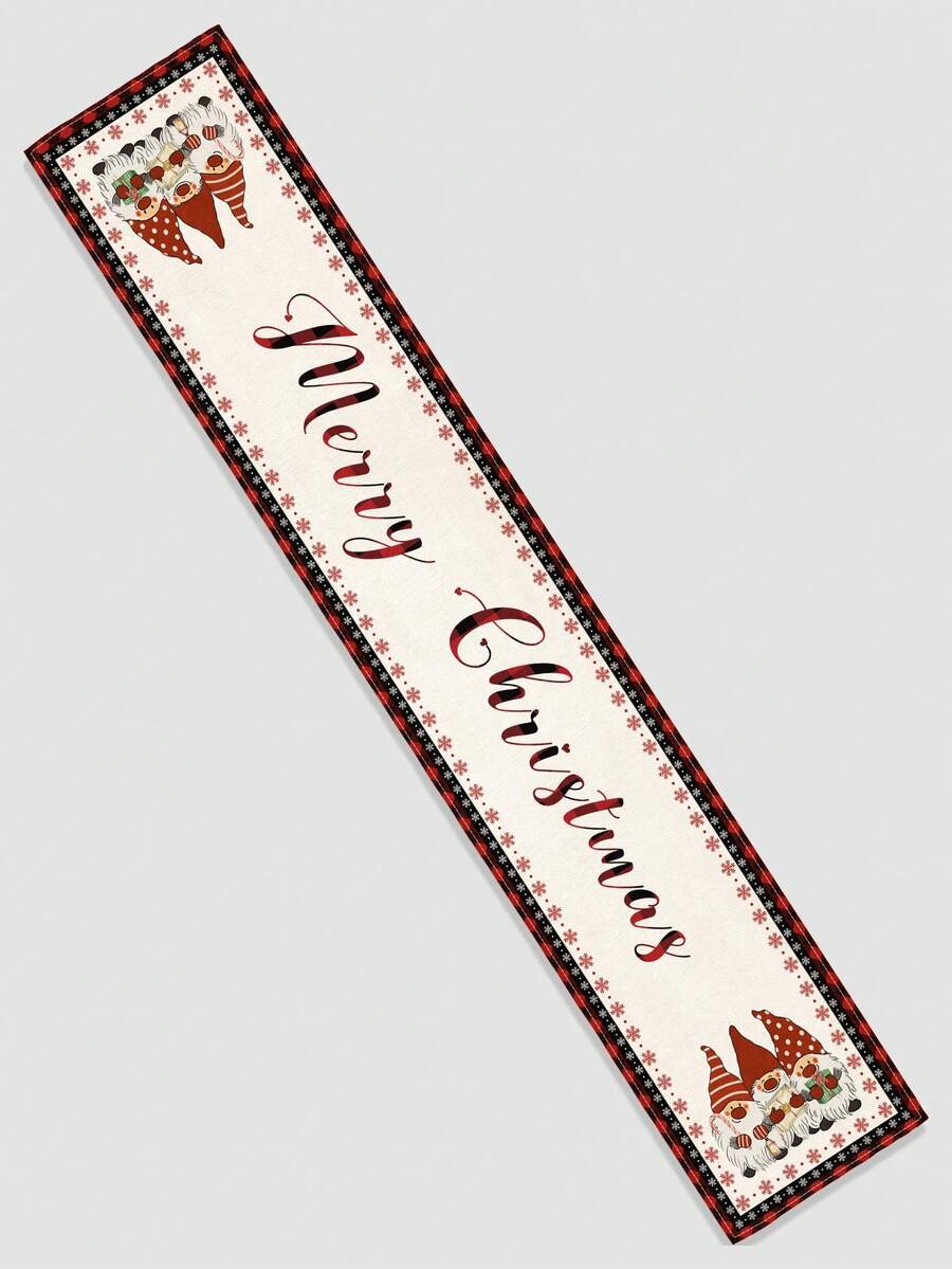 1pc Hand Painted Christmas Snowflake Christmas Tree Truck Letter Plaid