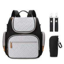 Bolso de mamá, bolso de maternidad, bolso ligero, mochila de gran capacidad - Multicolor - Ver 15
