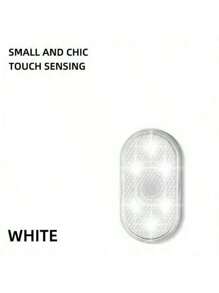 Đèn đọc sách LED mini cảm biến chạm ngón tay có thể sạc lại bằng USB, thích hợp cho cắm trại, chiếu sáng trong nhà, chiếu sáng ban đêm để tránh thương tích, 150mAh - Nhiều màu - Xem 10