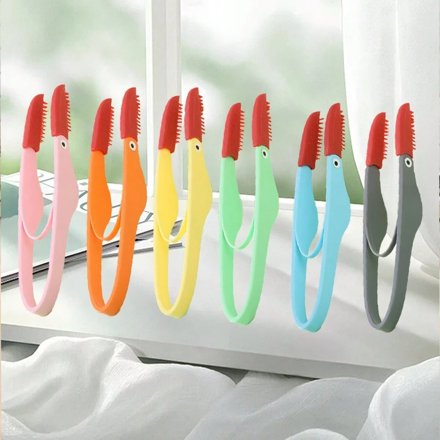 Pet Eye Cleaner Clip With Soft Brush, For Cats And Dogs, Universal Use