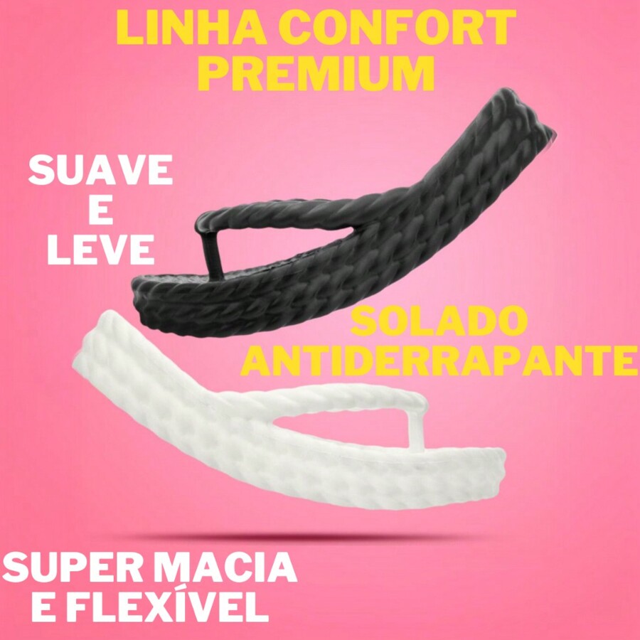 PROMOTION Original Orthopedic 3 Braid Flip Flops Moda de Mujer