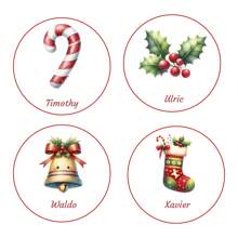 1 件定制名字创意圣诞卡通小礼品装饰亚克力装饰生日礼物圣诞礼物感恩节礼物圣诞雪人亚克力标志装饰派对礼物家人和朋友特别礼物。 - 白色 - 查看 9