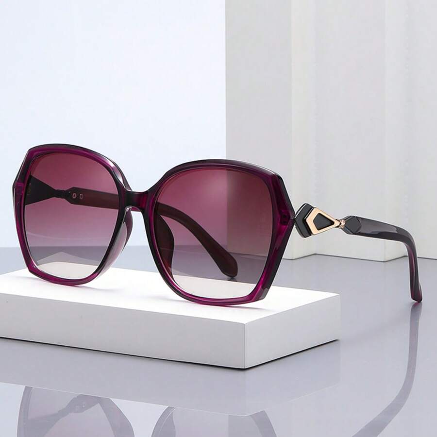 新款大框时尚眼镜 潮流街头风格 女士海滩配饰 眼镜墨镜 - 多色 - 查看 1