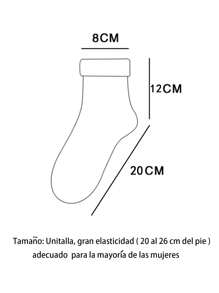 10 Pares De Calcetines Navideños De Dibujos Animados Para Mujer, Calcetines de navidad de dibujos animados, Calcetín de Navidad, - Multicolor - Ver 3