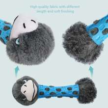 Đồ chơi thú cưng, Đồ chơi hình con lợn và hươu cao cổ, Đồ chơi hình con đà điểu, Đồ chơi chắc chắn và chống cắn, Đồ chơi huấn luyện chó, Đồ chơi đồng hành với chó - Nhiều màu - Xem 3