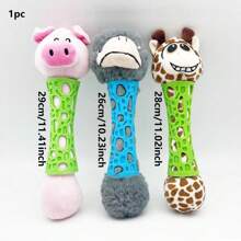 Đồ chơi thú cưng, Đồ chơi hình con lợn và hươu cao cổ, Đồ chơi hình con đà điểu, Đồ chơi chắc chắn và chống cắn, Đồ chơi huấn luyện chó, Đồ chơi đồng hành với chó - Nhiều màu - Xem 7