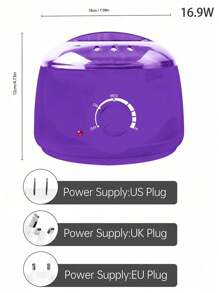 Wax Heater Machine Kit For Hair Removal Depilatory Epilator Wax Warmer Waxing Beans Heating Wax-Melt Pot Full Body Hair Remove